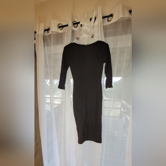 FASHION NOVA BLACK DRESS - Picture 1 of 4